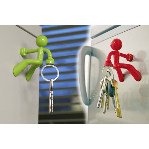 Fridge Mount THE MAN Key Holder Assorted Colors