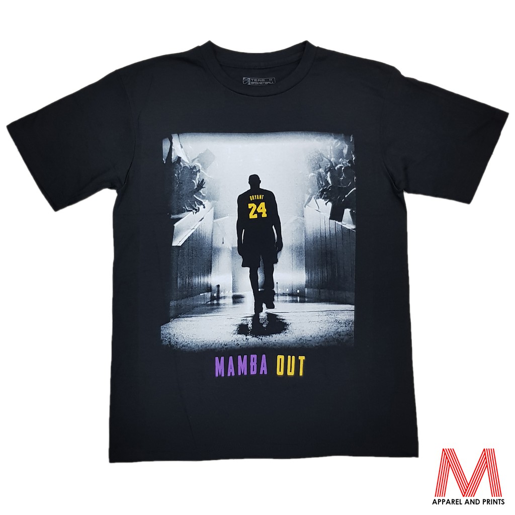 Mamba out kobe shirt on sale