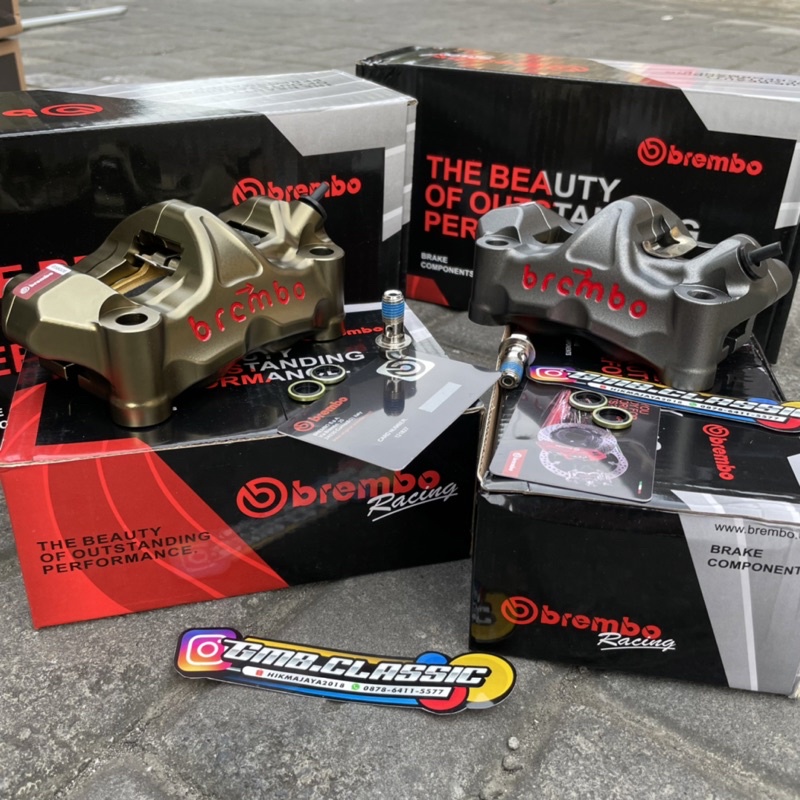 Brembo Gp4 titanium caliper Brembo Gp4 titanium caliper Brembo Gp4 titanium import Shopee