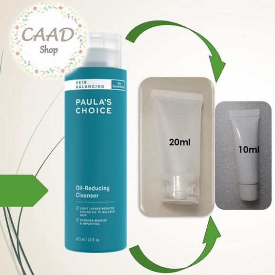Paula's Choice Skin Balancing OilReducing Cleanser 10ml & 20ml [DECANT