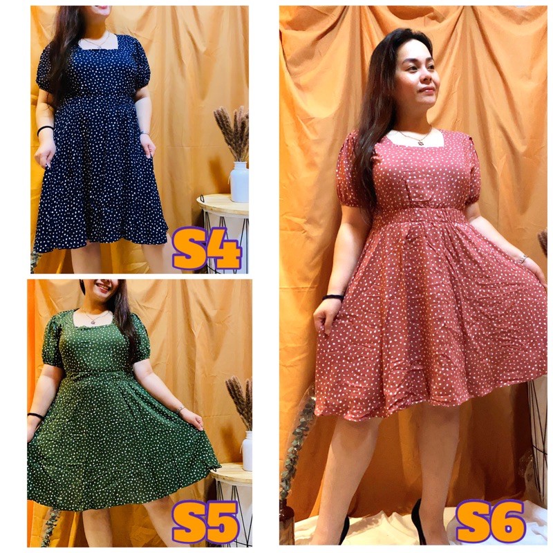 Shopee dress plus clearance size