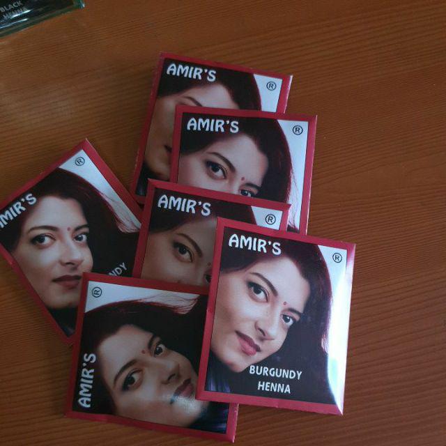 Amir's Henna Hair Colors (per sachet) Shopee Philippines
