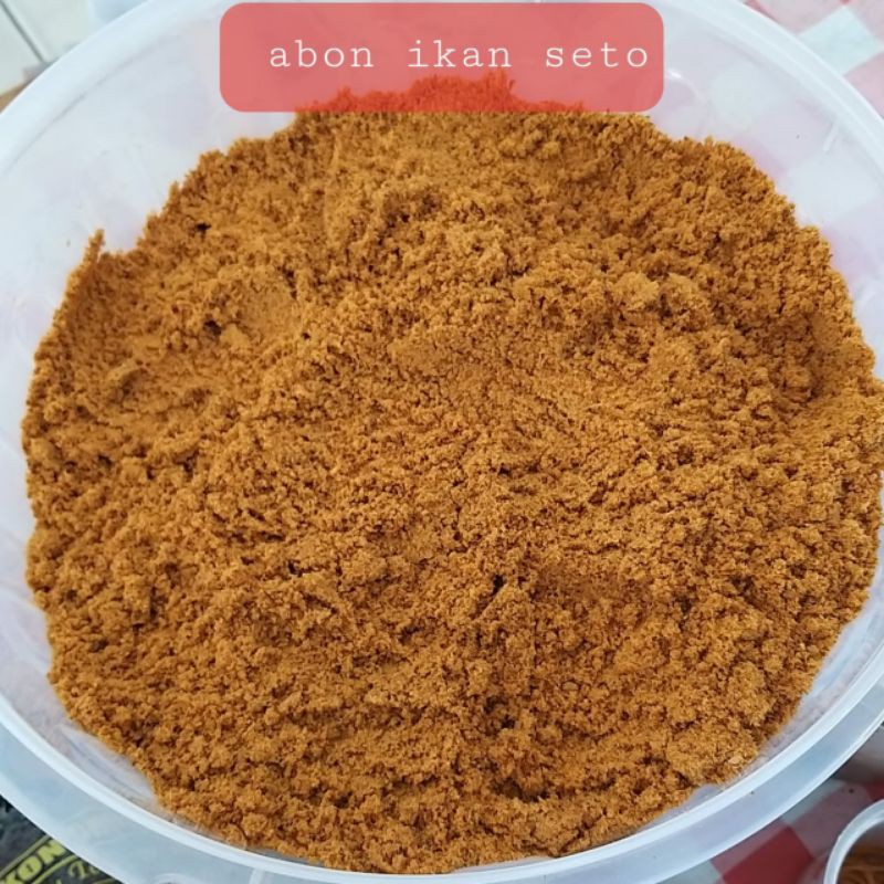 Sambelingkung Fish Seto / Shredded Fish Seto / Shredded Fish Frame 250 ...