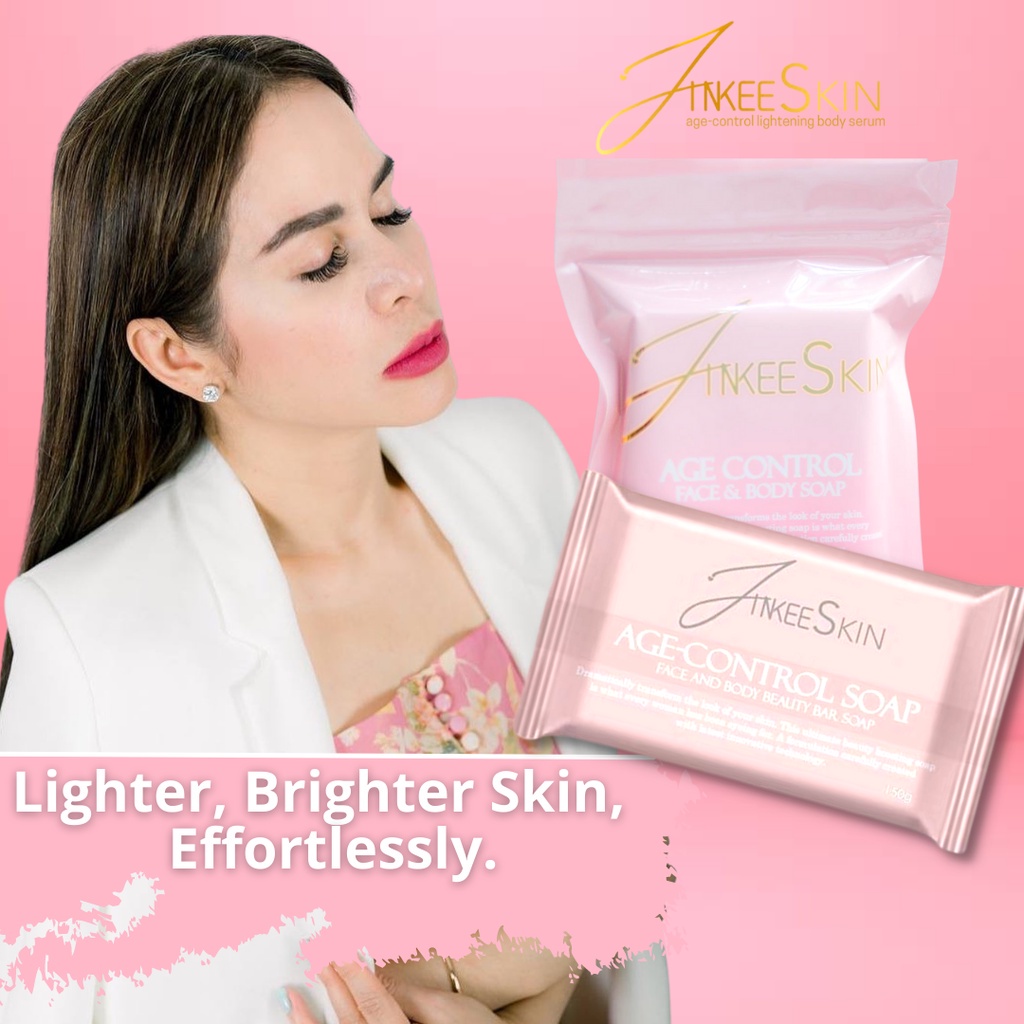 ┋jinkee Skin Soap 75g 150g Age Control Face And Body Soap Anti Aging Soap Whitening Soap 