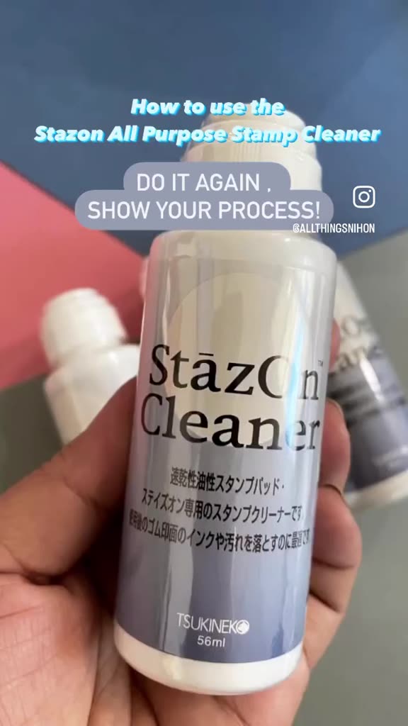 All Purpose Stamp Cleaner Tsukineko Stazon 56ml | Shopee Philippines