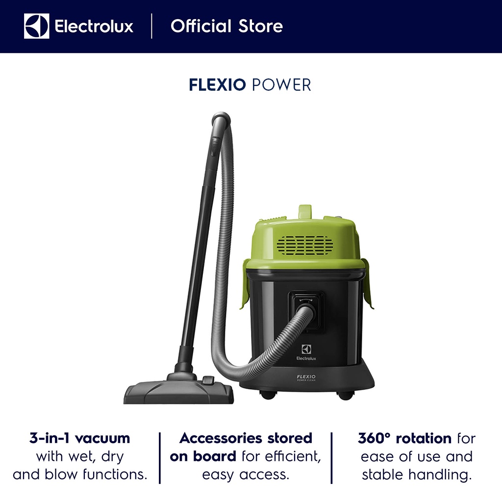 Electrolux Z823 Flexio Wet & Dry Vacuum Cleaner Shopee Philippines