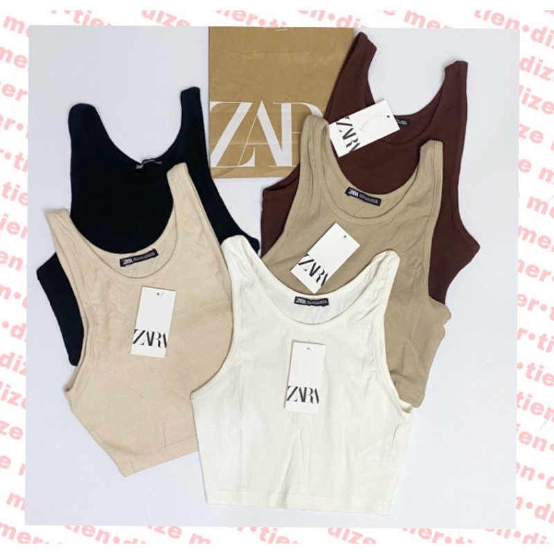 ZARA RACERBACK TOP | New stocks | Shopee Philippines