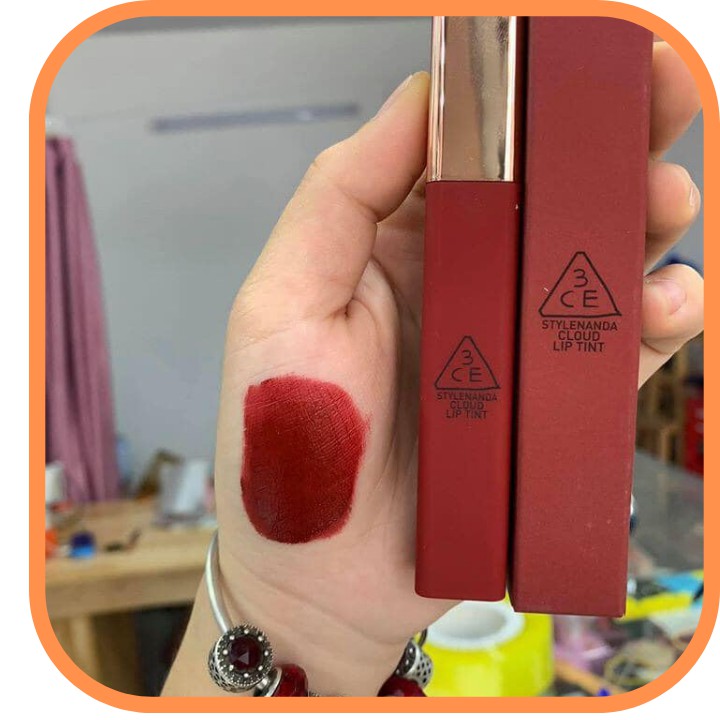 3ce Cloud Lip Tint Cream Color Immanence (Wine Red) is luxurious ...