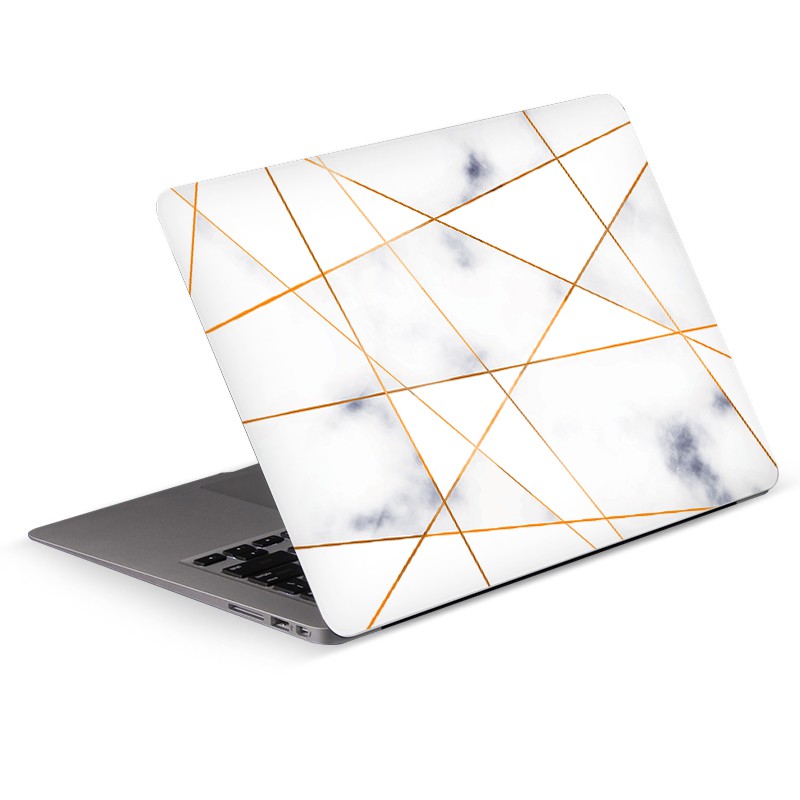DIY Marble pattern laptop sticker skin art decal and custom laptop ...