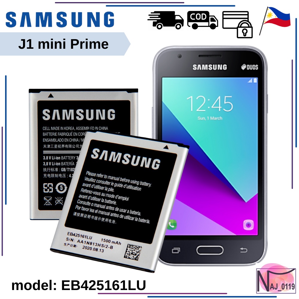 Galaxy J1 mini prime Battery | model: EB425161LU (1500mAh) High Quality ...