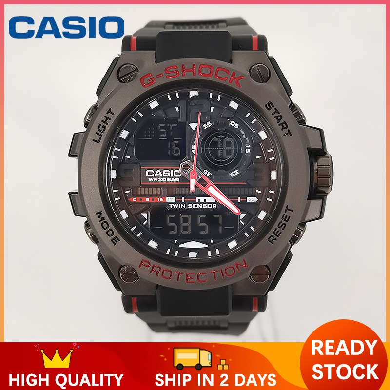 CASIO Watch for Men and Women Sale Red 44mm Sports Digital G Shock Couple Watch Unisex 1603