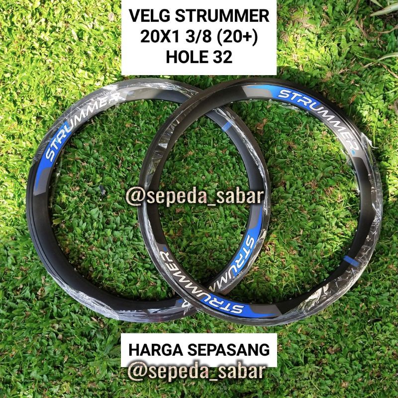 Rims / Rims 20x1 3 / 8 / Strummer Rims 20 + Hole 32 Folding Bike