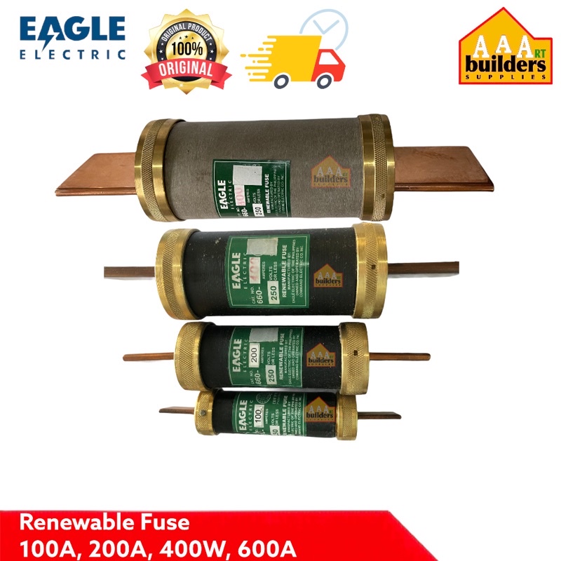 Eagle Renewable Fuse 100A 200A 400A 600A!!! Shopee Philippines