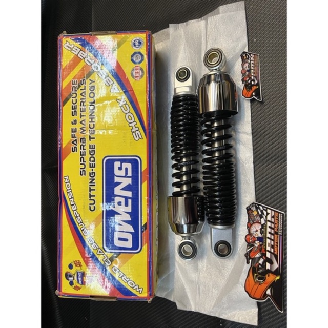 Owens Motorcycle Shock Absorber Crypton Black (2pcs/set) | Shopee ...