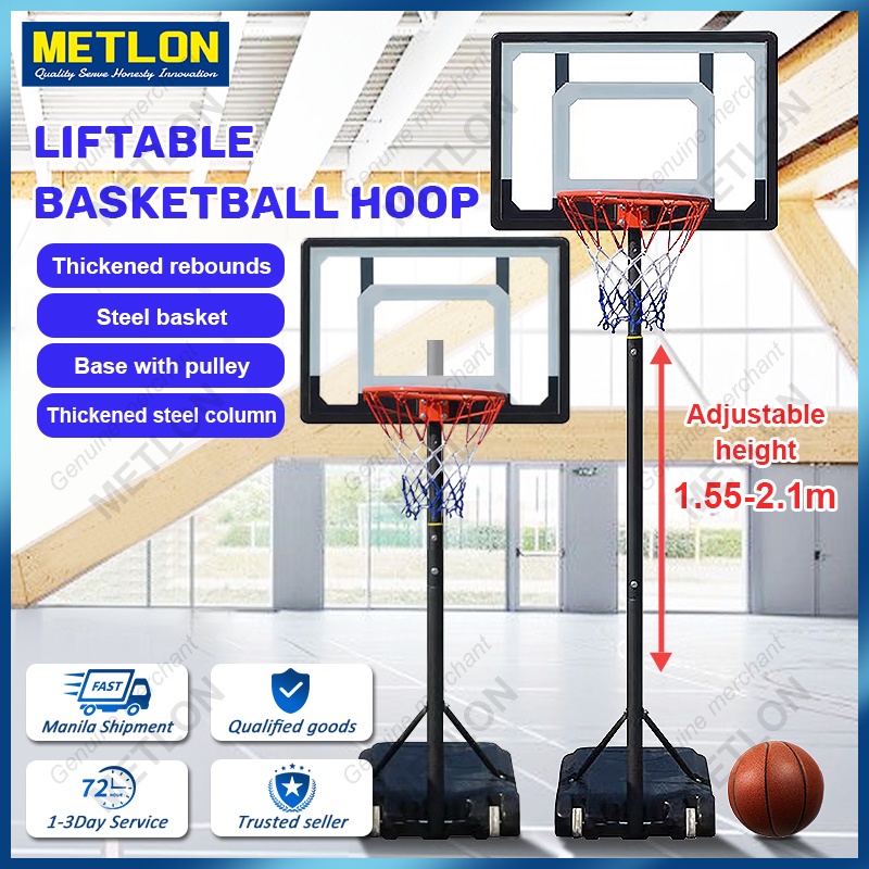 Basketball Hoop Backboard with stand Heightadjustable Set For Kids and