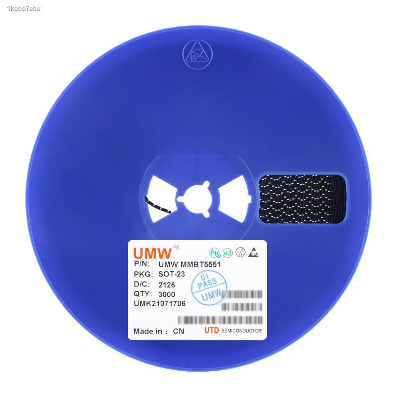 Original genuine MMBT5551 G1 SOT23 NPN transistor 160V 0.6A SMD