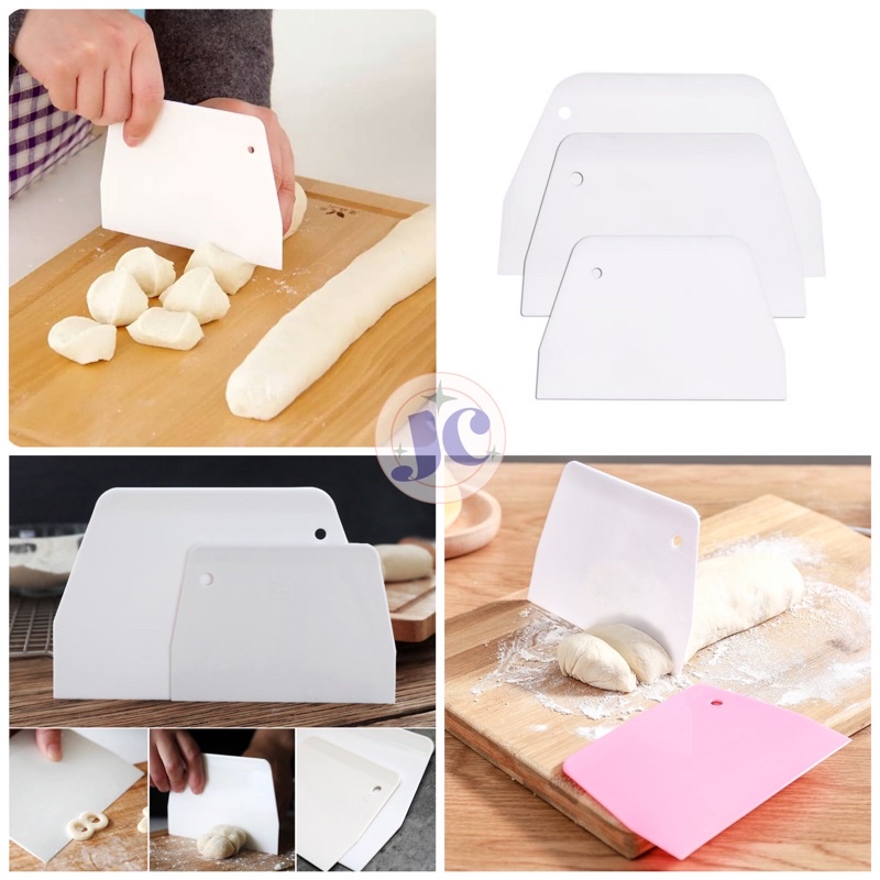 Plastic Raspa All White Raspa Icing Scraper Big Raspa Shopee Philippines