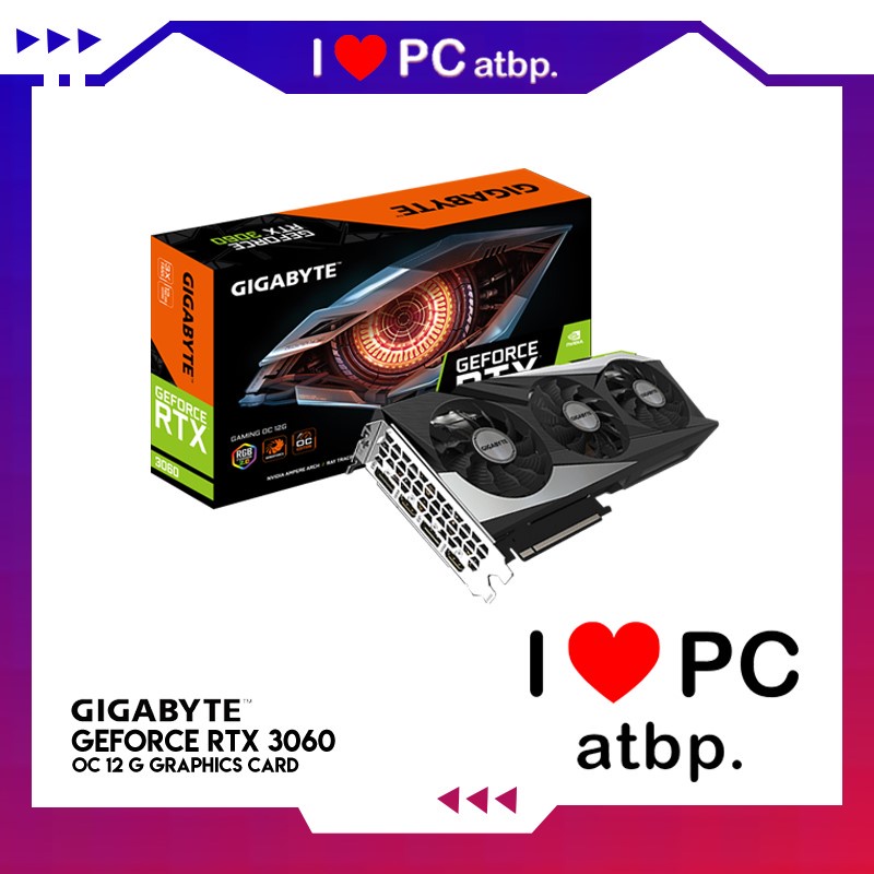 Gigabyte GeForce RTX 3060 GAMING OC 12G Graphics Card (GV-N3060GAMING ...