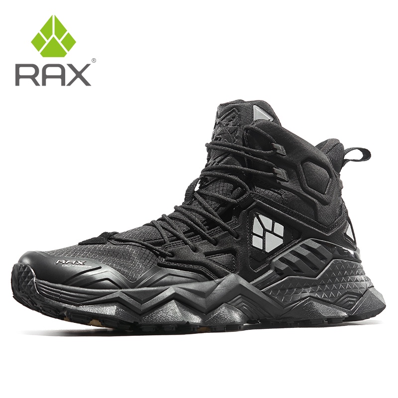 RAX Men Hiking Boots Outdoor Full Palm Rubber Sole Waterproof Lightweight Mountaineering Trekking Travel Shoes Shopee Philippines