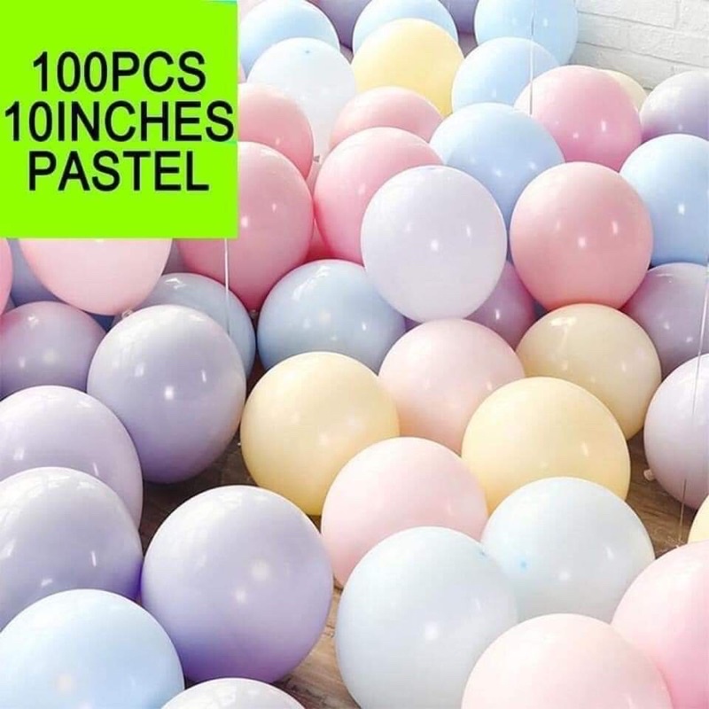 Pastel Color Balloons Shopee Philippines