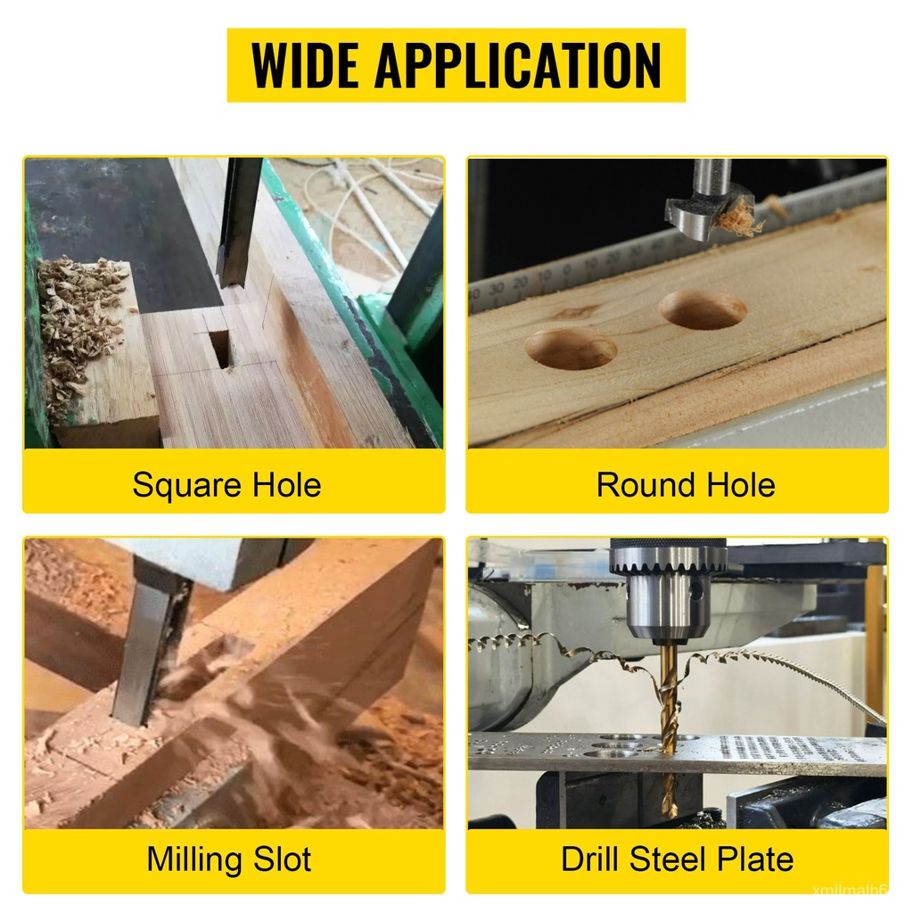 Benchtop Mortiser Machine Mortising Tenon Machine Square / Round Hole