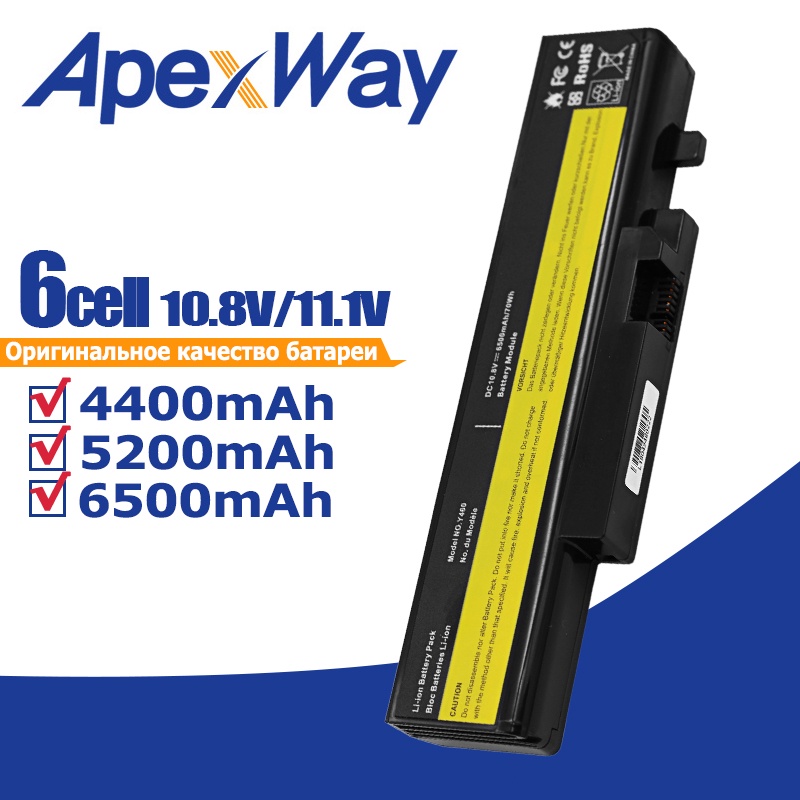 Laptop batarya L10L6Y01 B560 l09l6d16 Lenovo IdeaPad Y460A Y560A Y560P ...