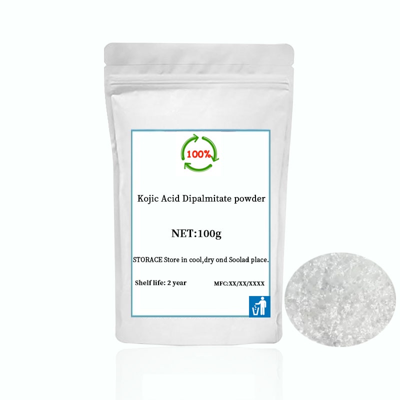 Oil soluble 99% Kojic Acid Dipalmitate powder skin whitening make ...