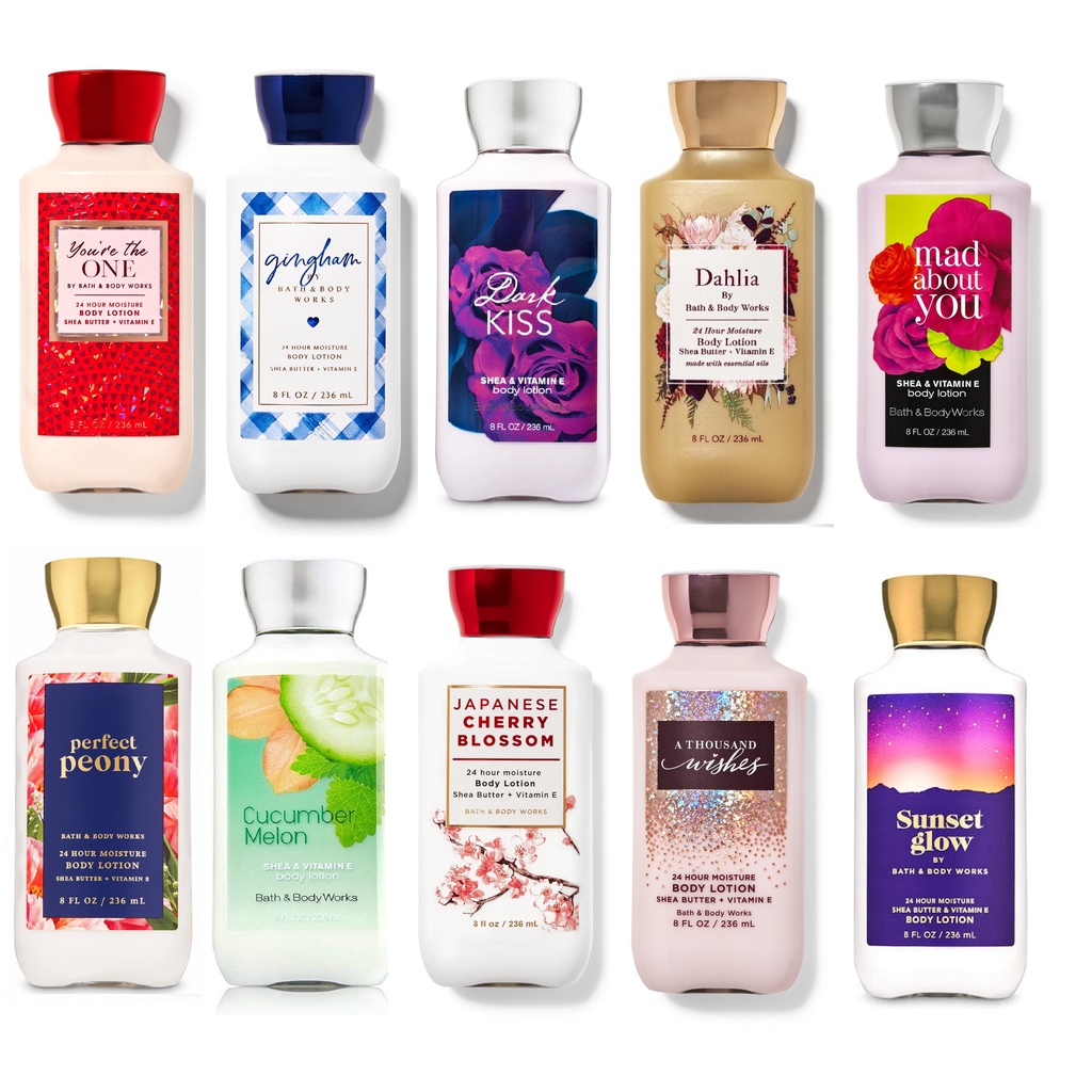 Bath & Body Works Lotion 236ml Authentic US made | Shopee Philippines