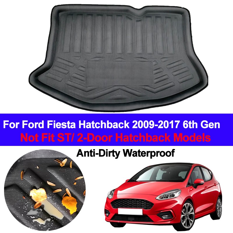 Car Rear Boot Cargo Liner Trunk Floor Carpet Mats Mat Tray Carpets Anti ...