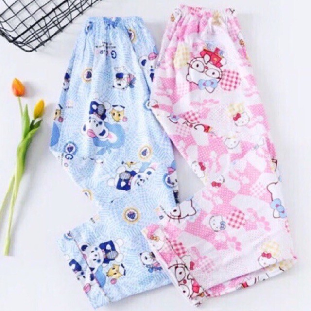 Pajama makapal cotton adult woman's assorted design | Shopee Philippines