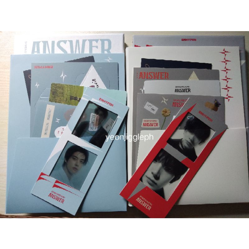 ENHYPEN DIMENSION: ANSWER ALBUM (UNSEALED) | Shopee Philippines