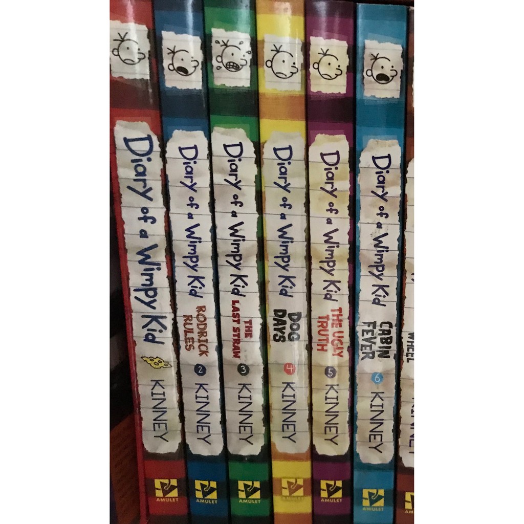 Diary of a Wimpy Kid (Book 1-14) | Shopee Philippines