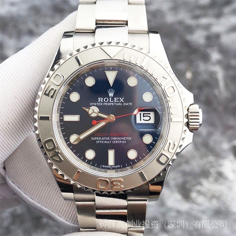 Original Rolex Yacht nametipo116622 platinum Night opening Pointer ...