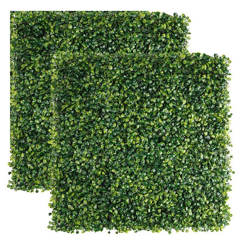 SCNs 2PCS 20 X 20 Inch Artificial Boxwood Panels Privacy Fence Screen ...