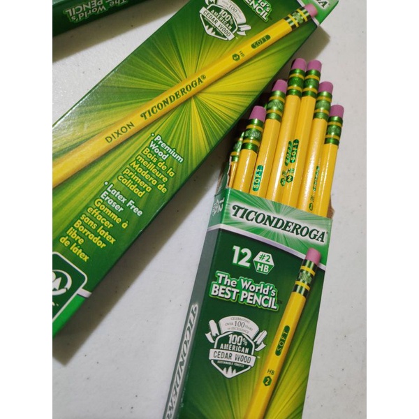Dixon Ticonderoga Pencil No. 2 HB Shopee Philippines