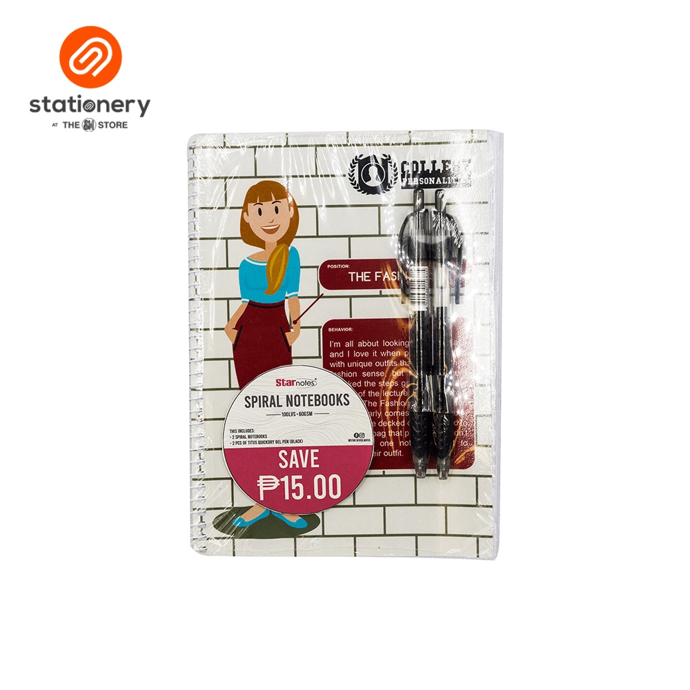 Starnotes Spiral Notebook Bundle | Shopee Philippines