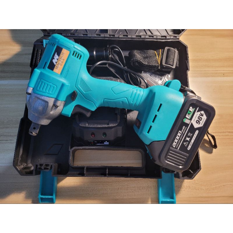 Mactech Cordless Impact Wrench 98V 1/2 Drive Heavy Brushless