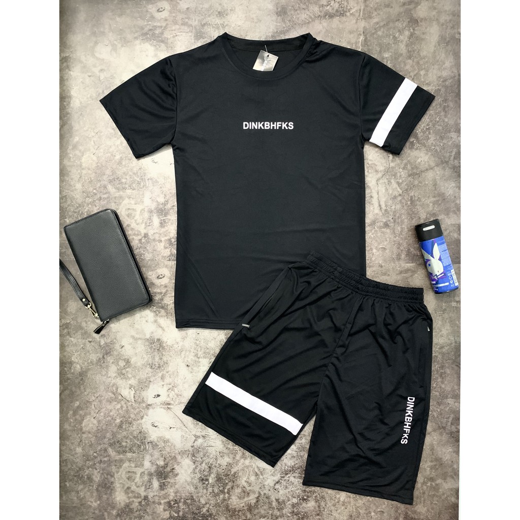 Dinkbhfks men's t-shirt with white line | Shopee Philippines