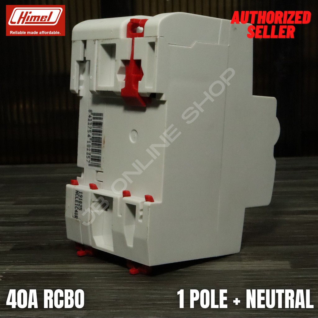 Himel Residual Current Operated Circuit Breaker (RCBO) 40A 1 Pole ...