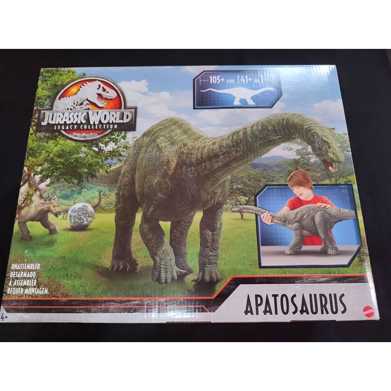 Apatosaurus Sealed Mattel Legacy Jurassic World Park Velociraptor Blue Charlie Delta Amber 7739