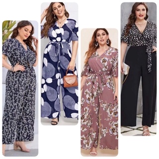 Plus size semi formal on sale jumpsuits