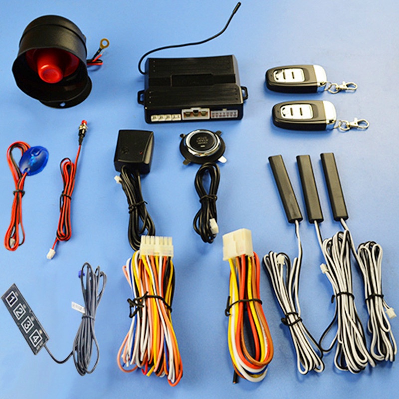 Universal PKE Keyless Entry Car Onekey Start System Password Keyboard