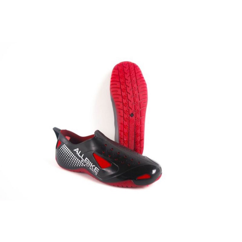 MERAH PUTIH Rubber Bikers Bike Shoes Ap Boots ALL Bike 2 Red List White ...
