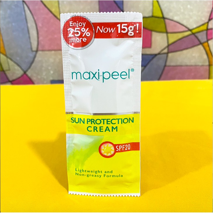MaxiPeel Sun Protection Cream 15g Shopee Philippines
