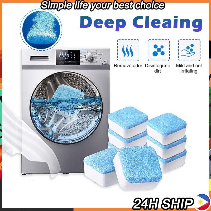 Washing Machine Cleaning Tablets Effervescent Tablet Detergent Cleaner ...