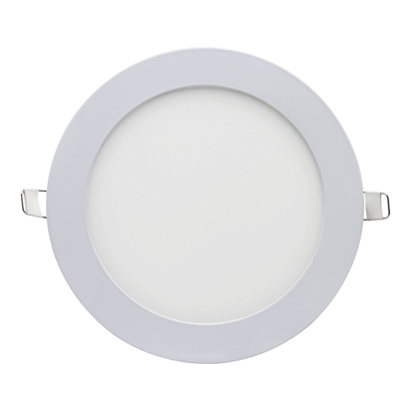 Thin led flat panel light kitchen and toilet light embedded round led ...