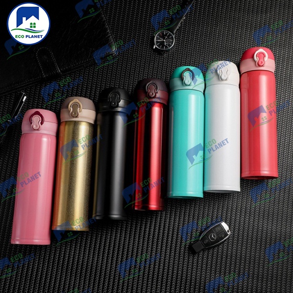 304 Stainless Steel Vacuum Flask Vacuum Thermos Locks Cup Bottle With ...