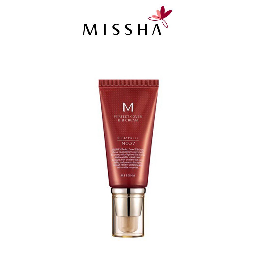 Missha M Perfect Cover BB Cream SPF 42 PA+++(50ml) QXOV Shopee