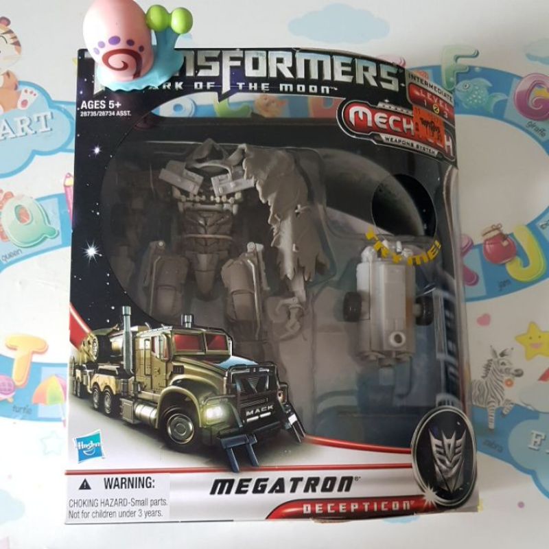 TRANSFORMERS DARK OF THE MOON MECHTECH MEGATRON VOYAGER 100% COMPLETE + MANUAL e