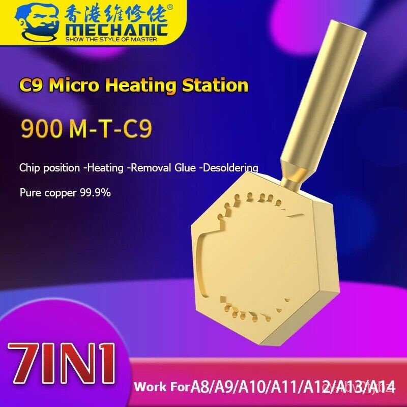 2022Mechanic 900MTC9 9 in 1 Pure Copper Micro Soldering